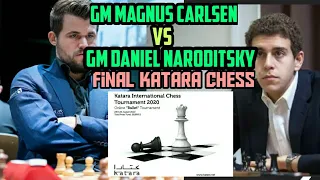 GM MAGNUS CARLSEN VS GM DANIEL NARODITSKY [ final katara chess 2020 ] lichess bullet 1+0 #chess