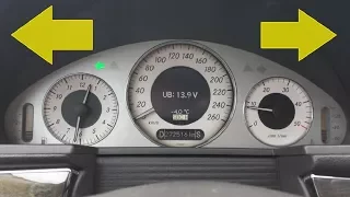 MERCEDES HOW TO CHECK VOLTAGE