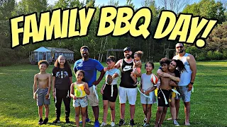 Family BBQ Vlog + Baby's First Splash Pad