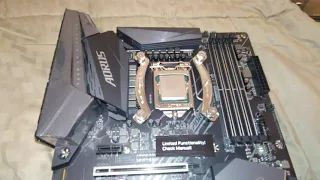 Installing I5 10600kf into Aorus Elite Z490 AC motherboard with Noctua 140mm CPU Cooler