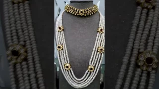 Freshwater pearls Indian Designer Jewelry BY TARUNA BIYANI