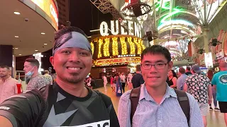 LAS VEGAS LIVE! @ActionKid's first time at Fremont Street Experience - August 18, 2021