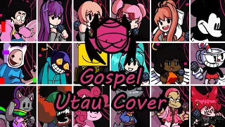 Gospel but Every Turn a Different Character Sings (FNF Gospel Everyone Sings It) - [UTAU Cover]