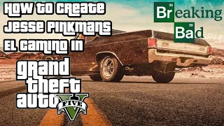 How to Create Jesse Pinkman's El Camino in Gta 5 Online - (Road to El Camino | Breaking Bad)