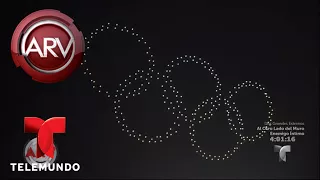 Increíble show de drones en Olimpiadas de Invierno | Al Rojo Vivo | Telemundo