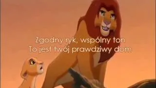 Krol lew 2- Jeden Glos -TEKST / We are one- Lion King 2- Polish