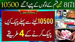 Ehsaas Program Ke Paise Kaise Check Karen | BISP Payment Check By CNIC | 10500 Check Karne Ka Tarika