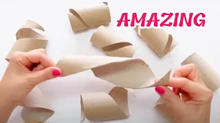 Even A Toilet Paper Roll Surprised Itself 🤩 Watch To Do Something Amazing