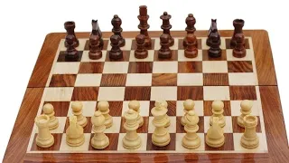 Wooden handcrafted foldable magnetic chess board | 12*12 inches