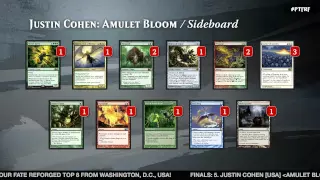 Pro Tour Fate Reforged Finals: Justin Cohen vs. Antonio Del Moral Leon