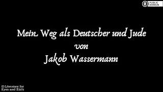 Mein Weg als Deutscher und Jude by Jakob Wassermann | German audiobook
