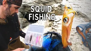 CATCH and COOK! SQUID missions | How to squid fishing