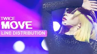 TWICE "MOVE" [LINE DISTRIBUTION]