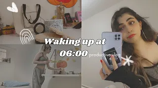 6 AM Productive Day: Daily Morning Habits, Lots of Cleaning, How to Motivated & Disciplined GRWM💪🏼