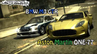 Racing Ronnie's Aston Martin ONE 77 | Modded Blacklist #3 | NFSMW