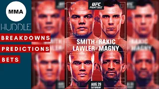 UFC on ESPN Smith vs Rakic Breakdown, Predictions and bets