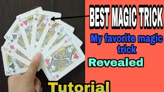 My favorite card magic trick|| easy card tricks||tricks for kids