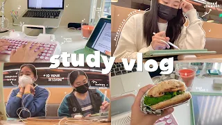 STUDY VLOG 🌱| ucla finals week, cramming for exams, & lots of coffee ☕️(productive and realistic!)