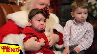 TRY NOT TO LAUGH - Kids vs Santa | Funny CHRISTMAS FAILS | Funny Videos || Viral TRND