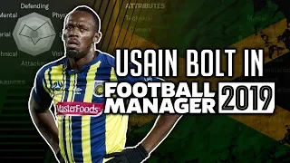 Usain Bolt in Football Manager 2019 - FM19