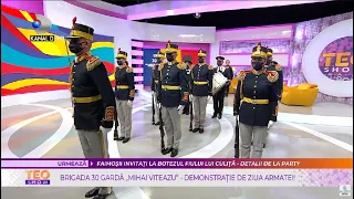 Teo Show(25.10.2021) - Brigada 30 garda "Mihai Viteazu", demonstratie de Ziua Armatei!