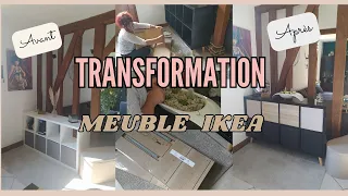 🌺||JE RELOOKE UN MEUBLE IKEA - TRANSFORMATION MEUBLE KALLAX - Décoration Maison ||🌺