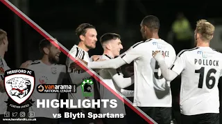 HIGHLIGHTS | Hereford 2-0 Blyth Spartans