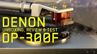 Denon DP-300F Unboxing & Review - The Jacksons - Can You Feel It - Vinyl