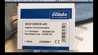 Schaltuhr S2U12DDX-UC Einstellung настройка установка