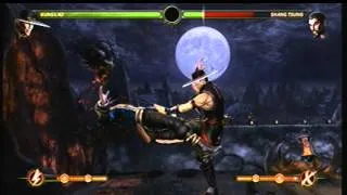 MK9- Kung Lao 87% (EX Ground Hat Setup / one bar)