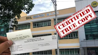How to get a Certified True Copy from Quezon City hall l During GCQ