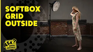 Softbox Grid for an Outdoor Shoot | Ask David Bergman