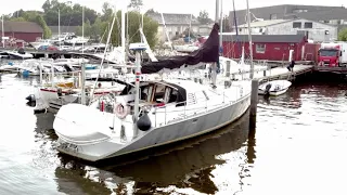 47 ft Aluminum deck saloon sailboat (1997) “Moonraker” (SOLD)