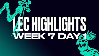 Full Day Highlights | W7D1 | 2022 LEC Spring