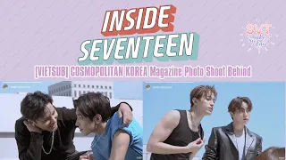 [VIETSUB] [INSIDE SEVENTEEN] COSMOPOLITAN KOREA Magazine Photo Shoot Behind 📷