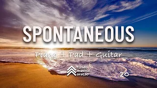 Spontaneous Instrumental Worship #20 / Fundo Musical para Orar | Piano + Pad + Guitar