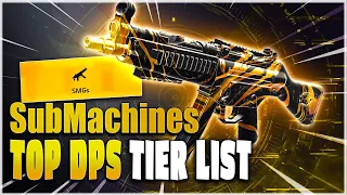 The TOP DPS SMG Tier List in TU20 for The Division 2...