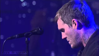 The Gaslight Anthem - Blue Jeans And White T-Shirts (Live On Letterman)