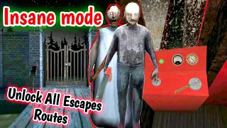 Granny 3 - Insane mode - Unlock All Escapes Route