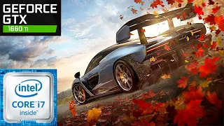 Forza Horizon 4 - GTX 1660 Ti - i7 9750H - 1080p - Optimal settings FPS Test