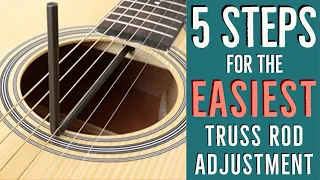 5 Steps for the EASIEST TRUSS ROD Adjustment