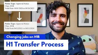 Changing Jobs on H1B | H1 Transfer Process