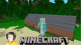 МАЙНКРАФТ для начинающих - Строим ДОМ В ДЖУНГЛЯХ и выживаем! Minecraft 1.18