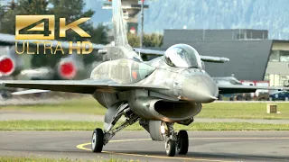 4K 2 Lockheed Martin F-16 Fighting Falcon Hellenic Air Force departure at Airpower 2022 Zeltweg LOXZ