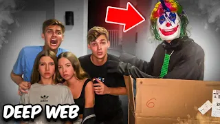 COMPRAMOS UM PALHAÇO NA DEEP WEB E ELE APARECEU DE VERDADE ! 😱😱😱 •Irmãos Scribel•