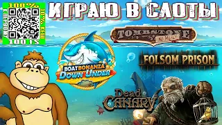 Играю в слоты казино Folsom Prison Dead Canary Tombstone No Mercy Boat Bonanza Down Under