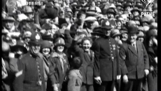 ROYAL: Prince of Wales opens North-East Coast Exhibition at Newcastle (1929)