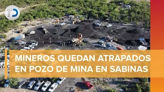 En Sabinas, suman 10 los mineros atrapados tras inundación de pozo