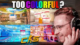 ohnePixel reacts to Should Counter Strike be so BRIGHT AND COLOURFUL?