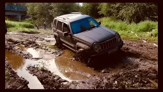 jeep liberty offroad. part1